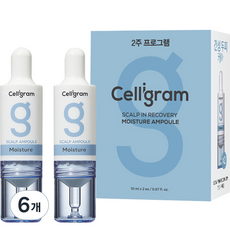 恢復水分安瓶中的 Seligram 頭皮, 6個, 10ml