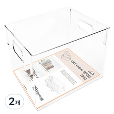 GOODLIVING ORT收納盒 中型 190*160*135mm, 2個