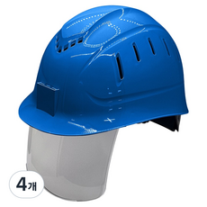 동명 경량 통풍모 일반창 스모키 보안경, 블루