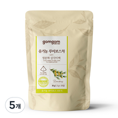 곰곰 유기농 루이보스차 생분해 삼각티백, 20개입, 5개, 1.5g