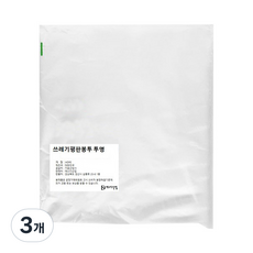 SD透明垃圾扁平袋 100入, 100L, 3個