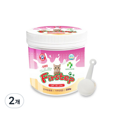서울퍼피 퍼스텝캣 고양이 초유 분유, 200g, 2개