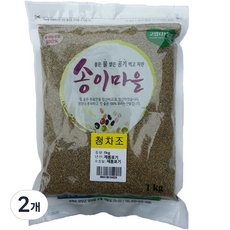 [송이마을잡곡] 청차조, 2개