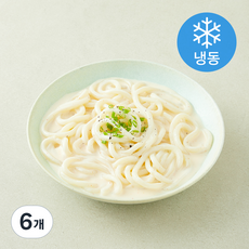 푸딩팩토리 크림우동 (냉동), 540g, 6개