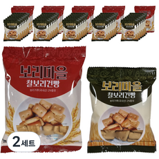 금풍제과 보리마을 찰보리건빵 70g x 10p + 찰보리건빵 30g x 40p 세트, 2세트