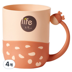 賽勒優利 優利長頸鹿漱口杯, 紅色, 1入, 4個