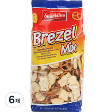 Snackline 椒鹽蝴蝶餅Mix, 6個, 300g