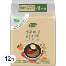 제주담음 제주 메밀 비빔면 130g, 12개