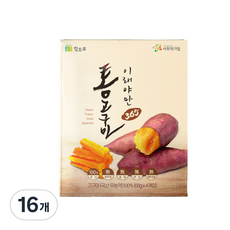 整個紅薯, 60g, 16個