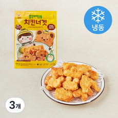 농협목우촌 몽구와 친구들 치킨너겟 (냉동), 420g, 3개