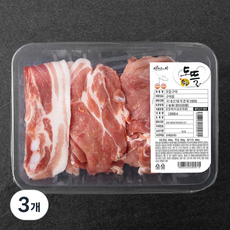 파머스팩 한돈 모듬 구이용 (냉장), 1kg, 3개