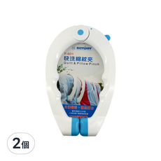 KEYWAY 司伯特棉枕夾 0.149kg, 顏色隨機, 2個