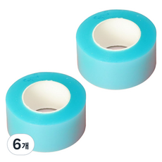 알로데 핀치 앤 나노 양면테이프 3cm x 3m, TYPE07 블루, 6개