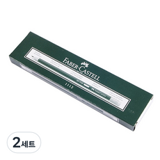 FABER-CASTELL 輝柏 Black Paber橡皮擦鉛筆 B, 黑色的, 24個