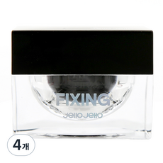 Jello Jello 免擦拭固定凝膠, 4個, 13g, 透明