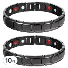 Potenkit 頂級手鍊 黑色圓點 22 x 1.2 cm, 10個