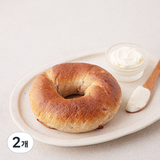 훕훕베이글 베리 통밀 베이글, 125g, 1개입, 2개