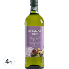 MuELOLIVA 美洛莉 Alianza 葡萄籽油, 4個, 1L