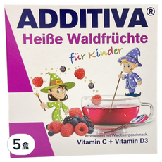 ADDITIVA 艾迪 草本飲 森林莓果, 10包, 5盒
