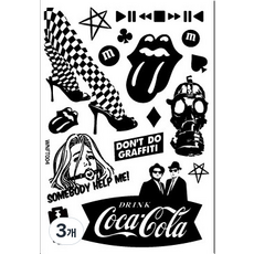 위치스네일 리얼 바디타투, WBC_004, 3개