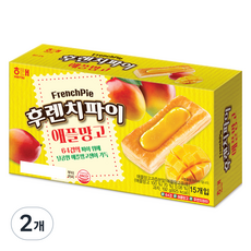 해태제과 후렌치파이 애플망고, 192g, 2개