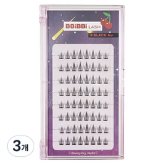BbiBbi Lash 免膠水假睫毛, 3個, Black Air