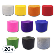 마다꾸미 미니 주름지 4.5cm x 25m, 20개