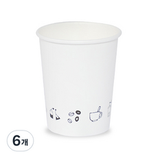 TheBeanSome 素描紙杯 300ml, 100入, 6個