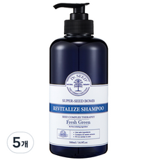 닥터시드 슈퍼시드밤 샴푸 프레쉬그린, 500ml, 5개
