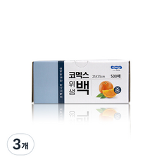 코멕스 위생백 중 25 x 35 cm, 3개