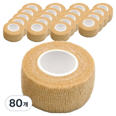 코어가드 붕대 탄력밴드 스킨 2.5cm x 4m, 80개, 1개입