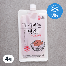 부산의 맛 짜먹는 명란 (냉동), 150g, 4개