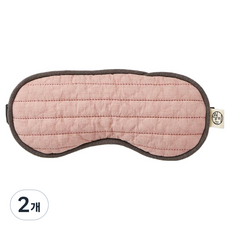 Hyunmi-onmi 眼部熱敷包 柔軟經典款 粉紅色, 1入, 2個