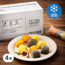 떡편 삼색 경단 12개입 (냉동), 600g, 1개입, 4개