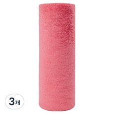 캐롤링 빨아쓰는 극세사 행주 다용도 롤타올 레드, 3개, 1개입