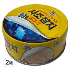 SAJO 鰹魚罐 黃色, 2罐, 100g