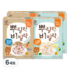 Miznco 孩童拌飯香鬆 2入組, 吻仔魚口味+起司口味, 6組