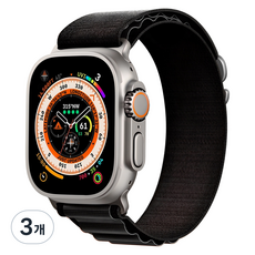 iamdue Apple Watch Alpine Loop 錶帶, 黑色
