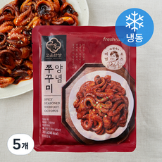 프레시지 박원숙의 고운한상 양념 쭈꾸미 (냉동), 5개, 300g