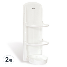 Market Plan 免打孔壁掛式瀝水雨傘架, 2個, 單一顏色