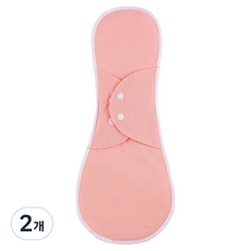 행복드림 세탁 가능 시니어 샘방지 패드 코랄 핑크 XXL 16 x 38 cm, 2개, 1개입