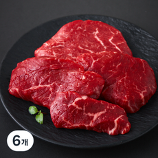 설로인 한우 키즈로인 안심 1등급 (냉장), 6개, 150g