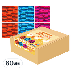 YOUNG ART 3D圓形色紙, 3色, 360個