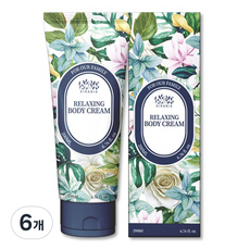 KIRANIA 放鬆香水身體乳 花香, 6個, 200ml