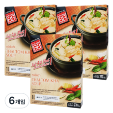 KITCHEN88 泰式椰汁雞湯調理包, 270g, 6盒