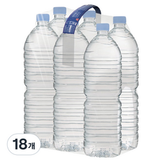 모닝캄 생수 무라벨, 18개, 2L