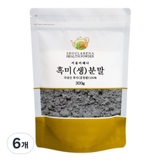 首爾競技場黑米原粉國產, 300g, 6個