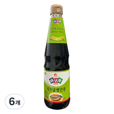 미달미 신호 시즈닝 만능 맛간장, 6개, 500ml
