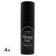 Jello Jello 美甲藝術混合凝膠, 透明, 4個, 60g