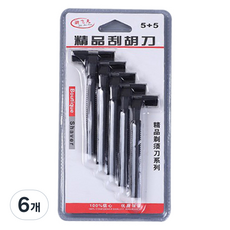 Biz-on 男性旅行用拋棄式刮鬍刀, 5入, 6個